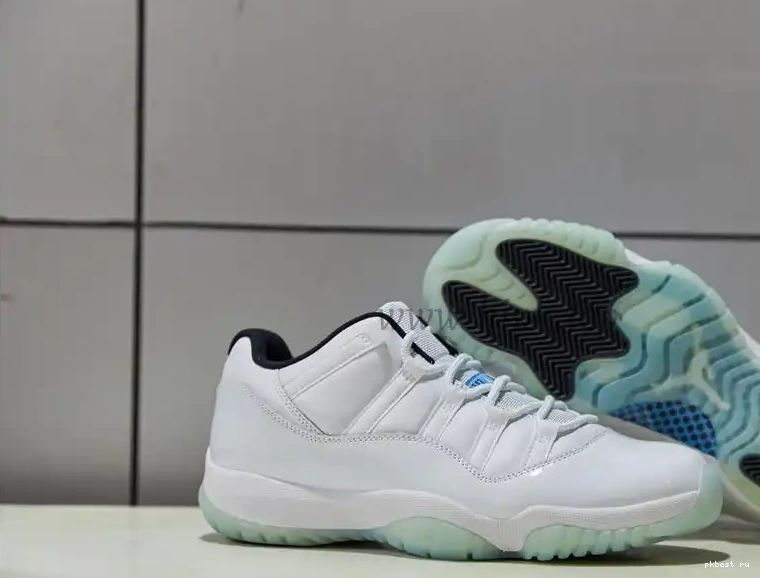 Low Air Authentic Jordan 11 Columbia 0613